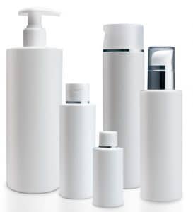 Fles HDPE Cilindro Alto 250ml 24/410 wit