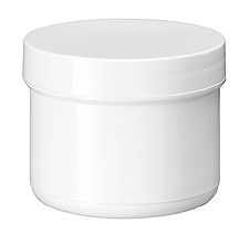 Zalfpot PLASTOBEL wit PP 100ml 55x45