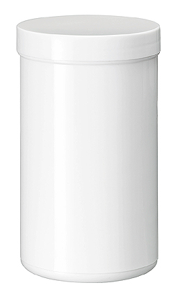 Zalfpot PLASTOBEL wit PP 325ml 65x115