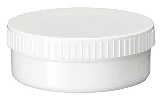 Zalfpot PLASTOBEL wit PP 185ml 90x37