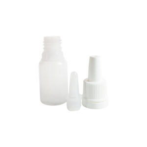 Druppelflacon PE naturel 10ml met garantiesluiting
