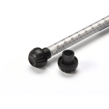 Blockline Tipcap zwart voor 1ml