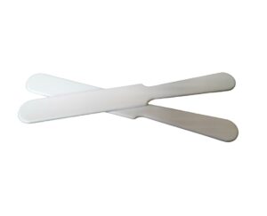 Zalfspatels klein HDPE wit 114,2 x 14 mm