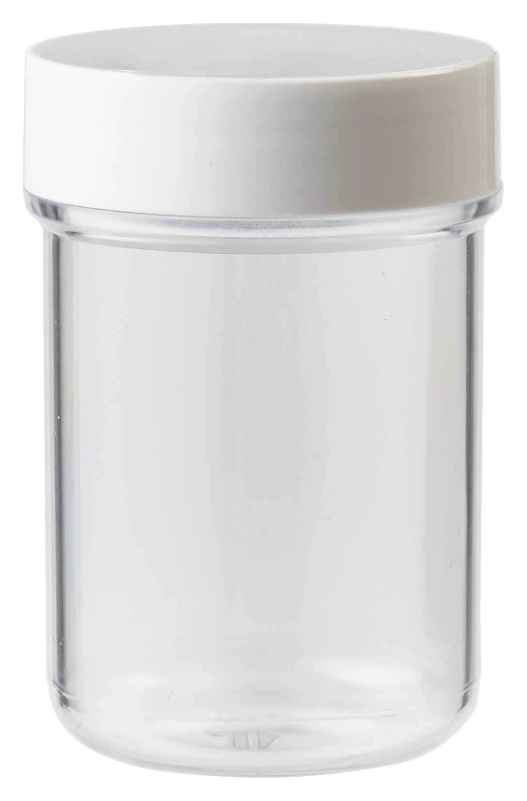 Tabletflacon PLASTOBEL transparant GEDOPT 35ml PS