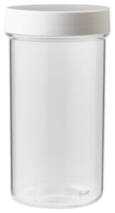 Tabletflacon PLASTOBEL transparant GEDOPT 110ml PS