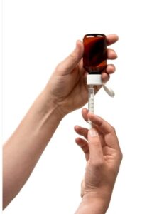 Oraldose 3ml Blockline spuit + doseerdop + clip