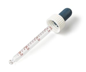 Meetpipet montuur glas voor 50ml