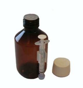 Oraldose 3ml met kinderveilige verzegelbare dop