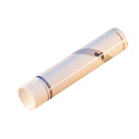 Tube BP alum.zilver/blauw  30g diam.25mm M11schroefhals