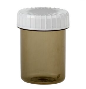 Tabletflacon OPTIPOT shadow PP 40ml inclusief PP schroefdeksel