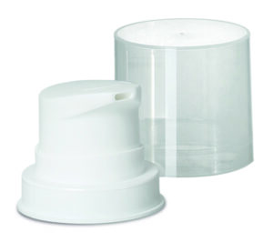 VEGA Airless Ecosolution pump MW kort + kap transparant