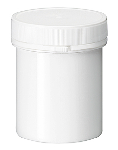 Screwlock / schroef garantiepot 150ml 55x70mm PP wit