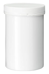 Screwlock / schroef garantiepot 700ml 90x135mm PP wit